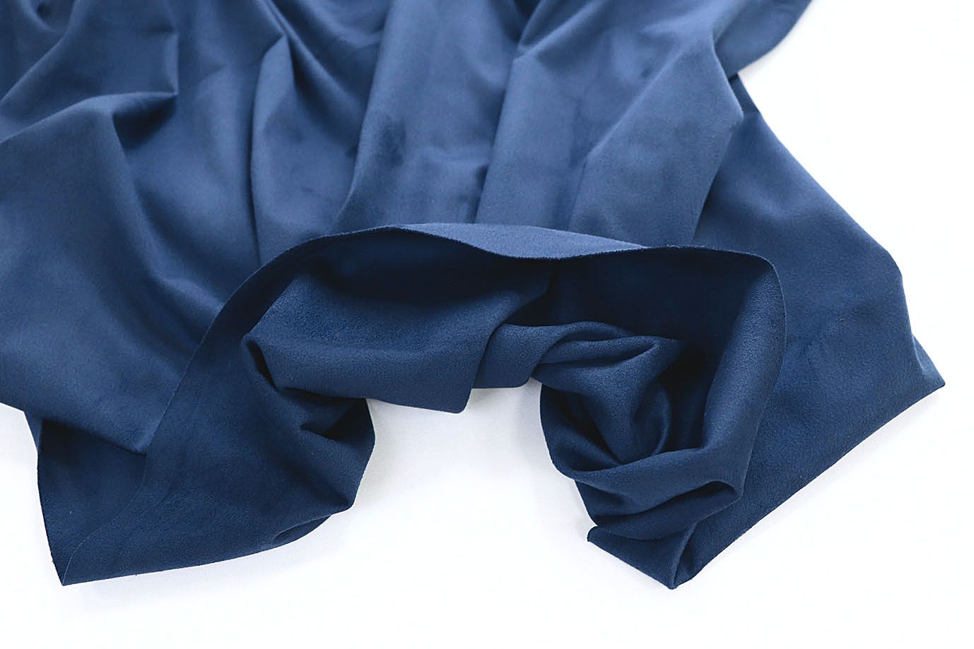 Замша двусторонняя/темно-синий 3551-PY/C#16