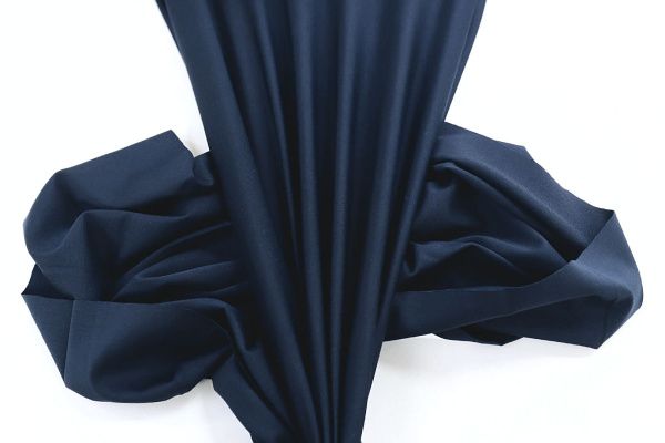 Трикотаж "Рома" тенсел/темно-синий 3650-PY/C#12