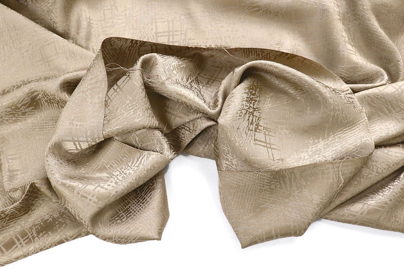 Шелк "Джулия" жаккард/бежевый 4032-PY/D#1/C#1