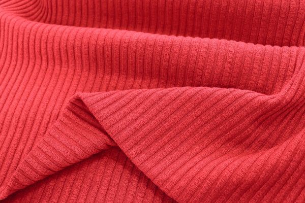 Трикотаж "Рибана"/красный VT-10289/C#3