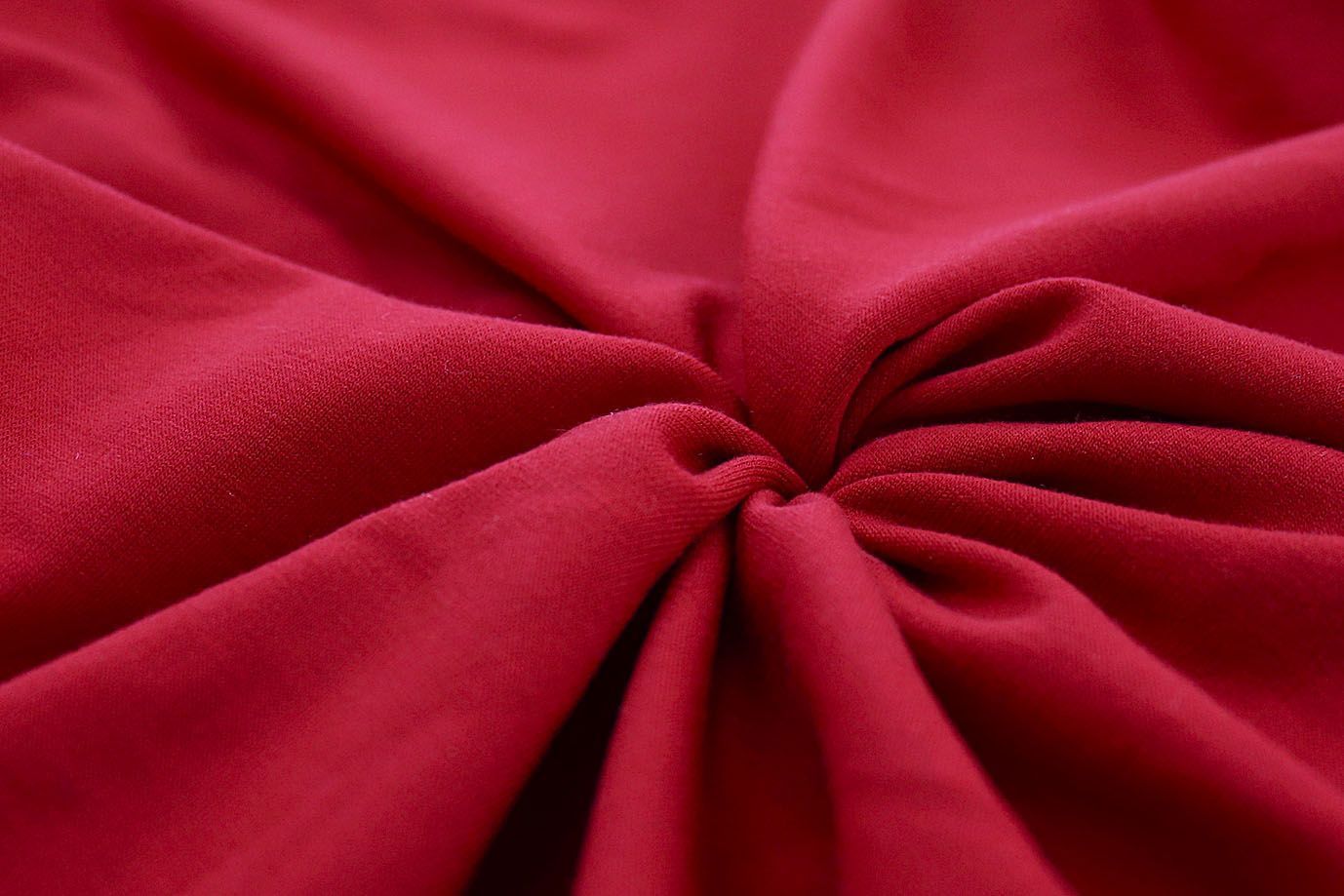 Трикотаж футер 2х нитка/красный 3357-PY/C#5