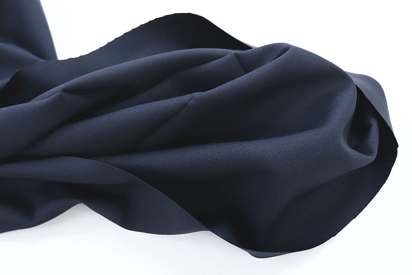 Костюмная ткань "Барби" стрейч/темно-синий VT-11823/C#11 (11824)