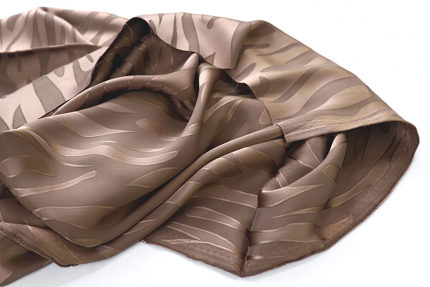 Сатин "Пандора" жаккард/бежево-коричневый 4025-PY/D#3/C#3