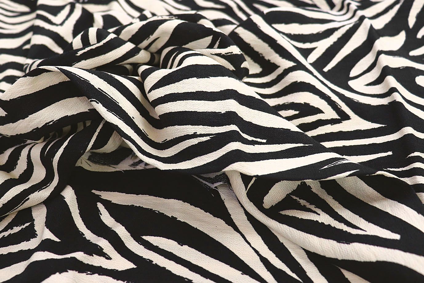 Лен БОХО принт/черно-молочный 3851-PY/D#3/C#1