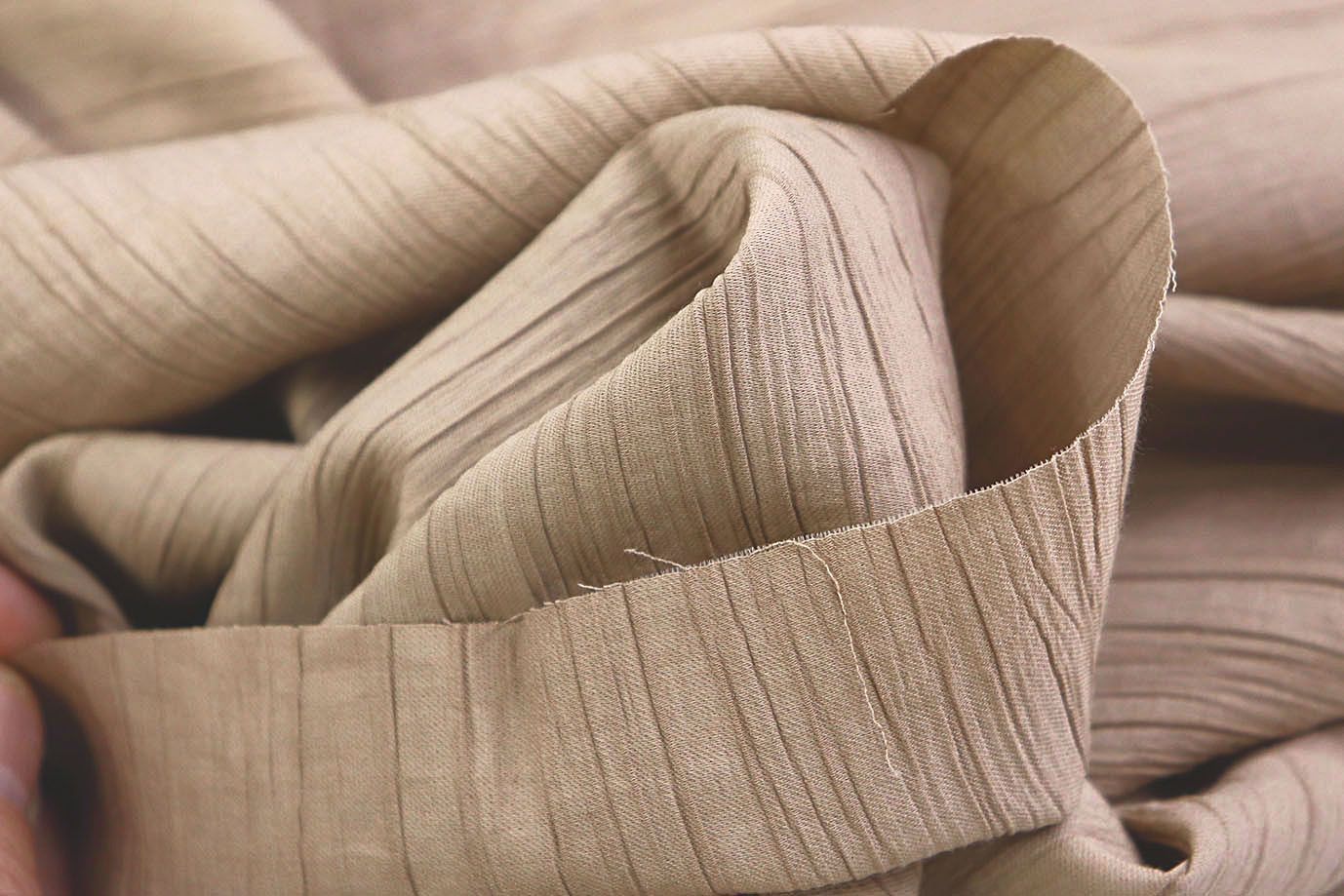 Блузочная ткань креш/светло-коричневый 3835-PY/C#6