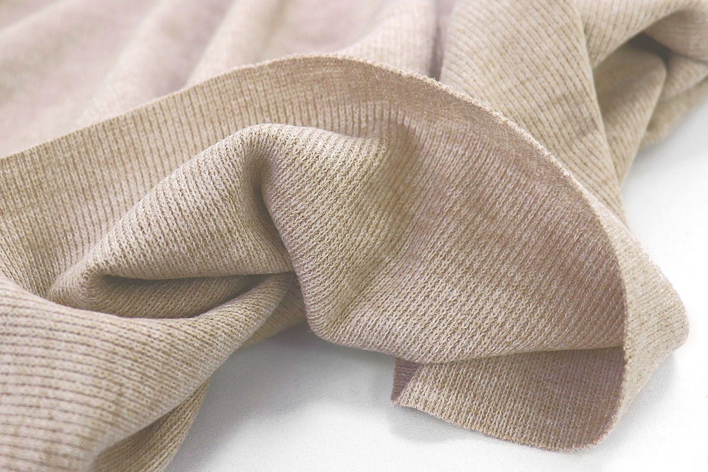 Трикотаж "Рибана"/бежевый 3749-PY/C#2