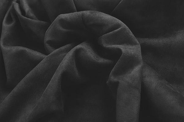 Замша на дайвинге/черный 1452-PY/C#13