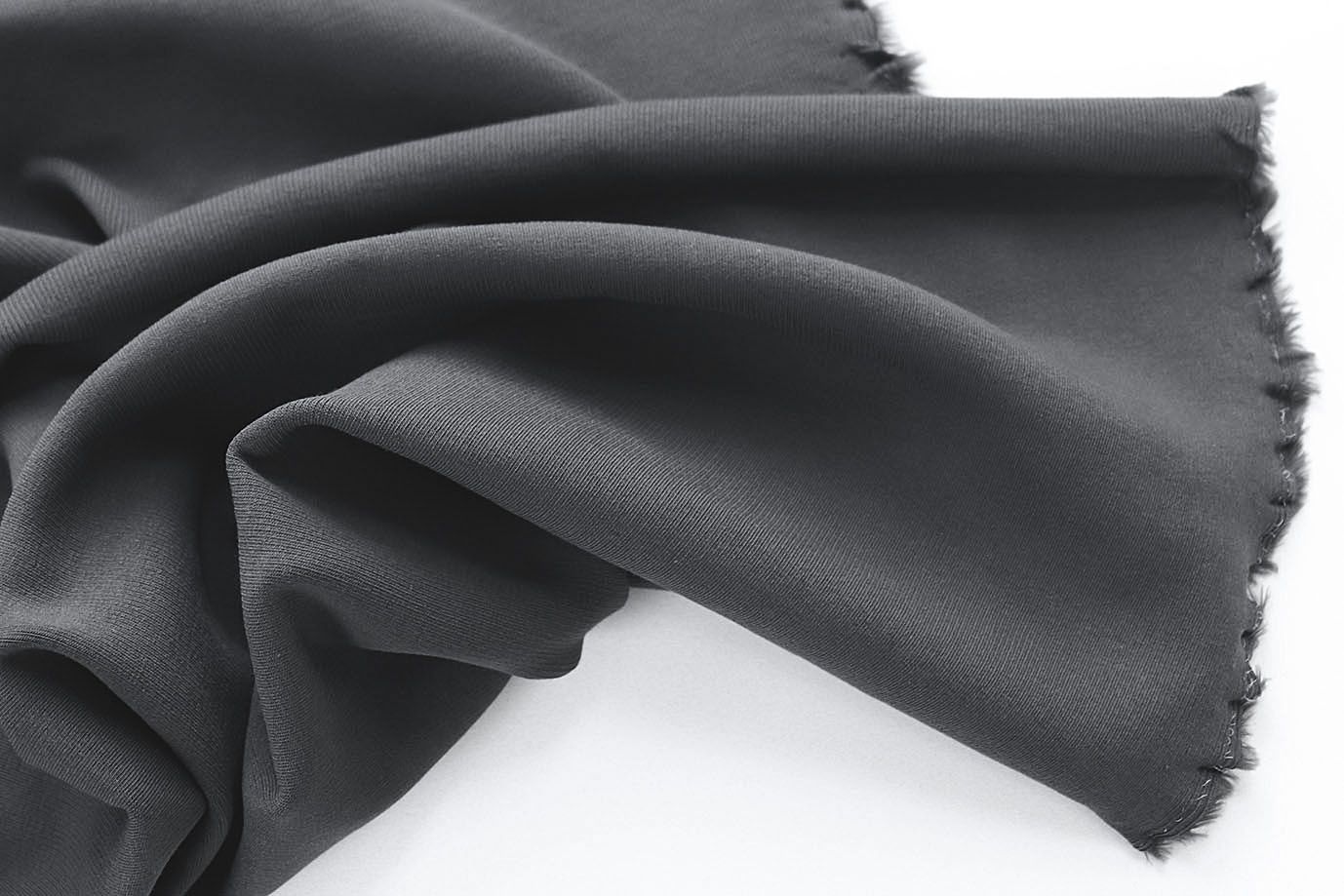 Трикотаж "Рибана"/темно-серый 0250/C#т.серый 19-3803TPX