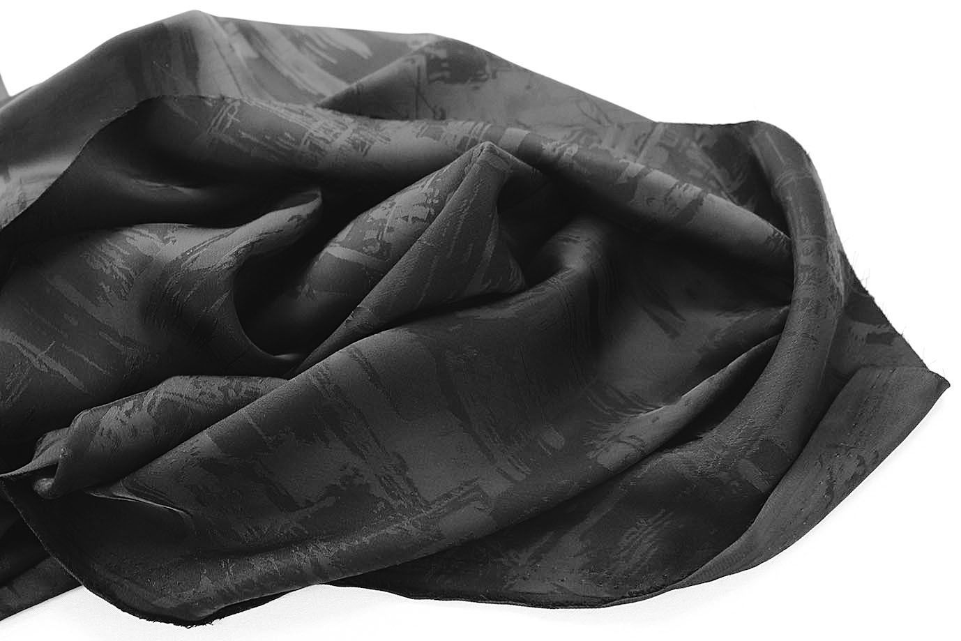 Сатин "Пандора" жаккард/черный 4025-PY/D#2/C#5