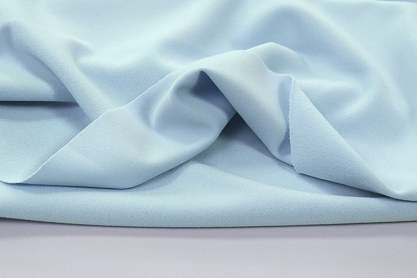 Трикотаж "Скуба" креп стрейч/голубой 3419-PY/C#2