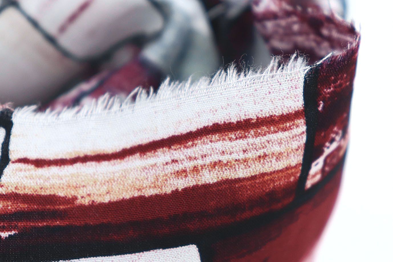 Штапель принт/сине-бордовый 3660-PY/D#11/C#2