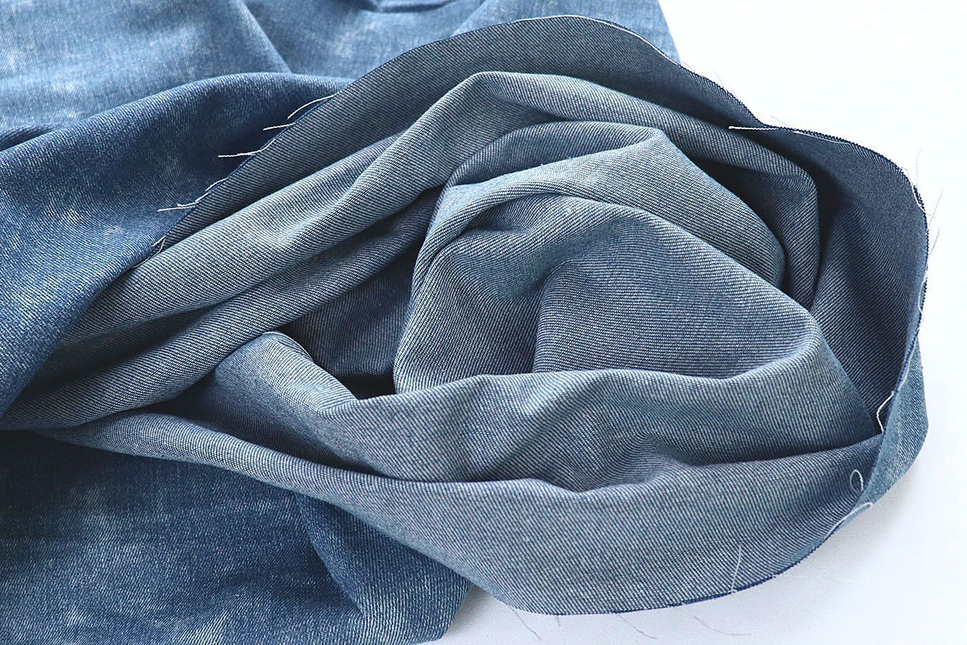 Джинс "Гранж" вареный/голубой VT-11999/C#2