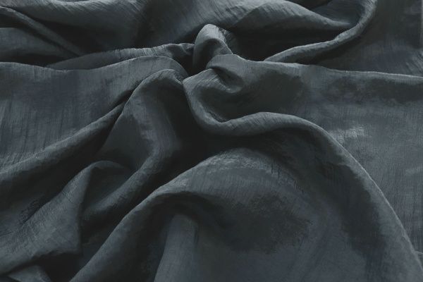 Органза креш/черный 3828-PY/C#3