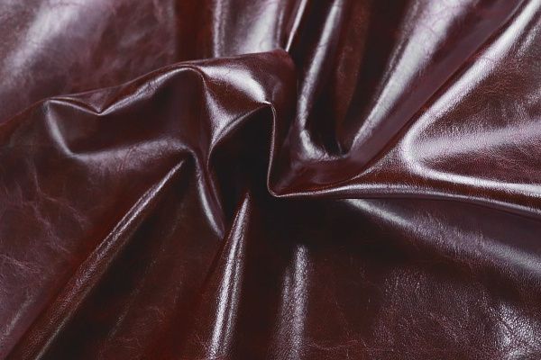 Кожа с тиснением с начесом/темно-вишневый 4194-PY/C#2303