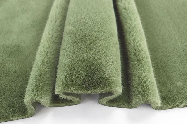 Искусственный мех "Норка"/зеленый AP4306+EL/D#289-230215/C#600