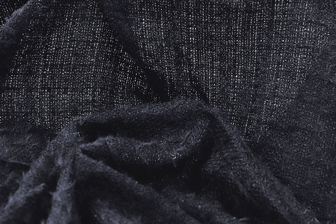 Пальтовая ткань "Шанель"/черный AP220627054/D#596-97013/C#6