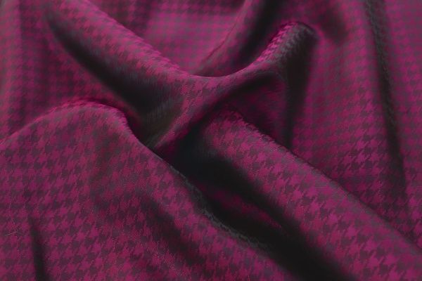 Подкладочная ткань жаккард/малина 1295-PY/D#2/C#16