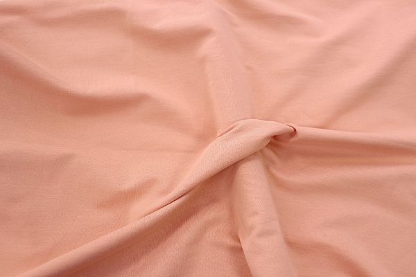 Трикотаж футер 2х нитка/оранжевый 0246/C#оранжевый 14-1318TPX