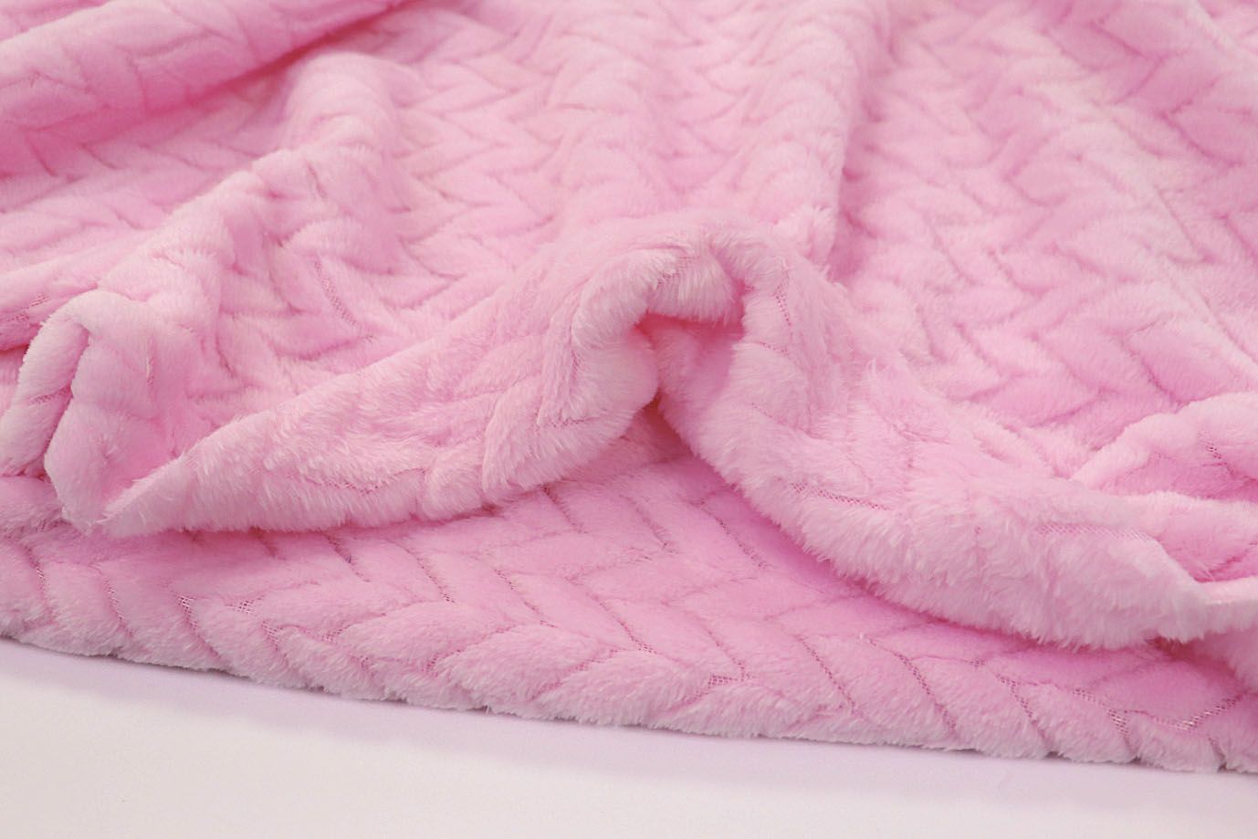 Велсофт жаккард/розовый 222-CR260/C#S206627