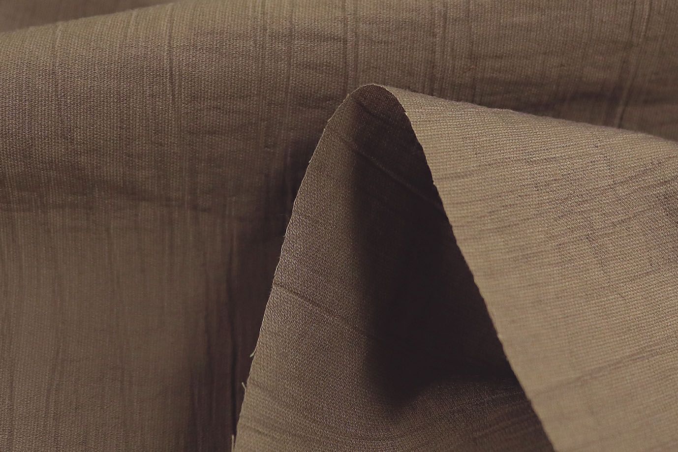 Лен "Медея" креш/темно-коричневый 3882-PY/C#10