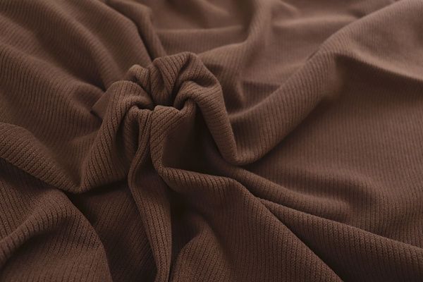 Трикотаж вельвет/коричневый 1416-PY/C#8 (7618)