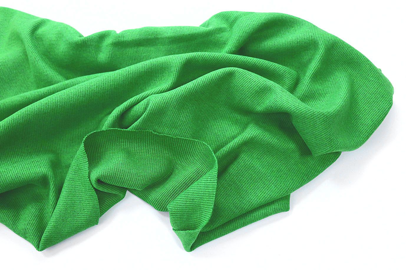 Трикотаж "Рибана"/ярко-зеленый 3506-PY/C#23