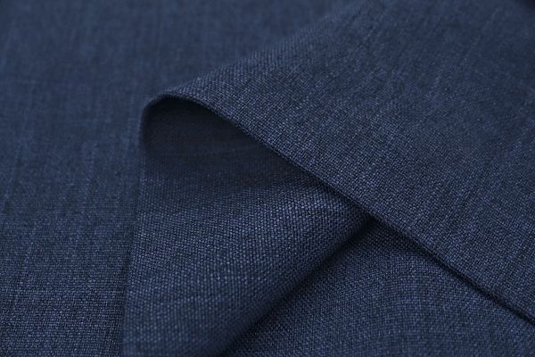 Лён меланж/черно-синий 8180X/C#24