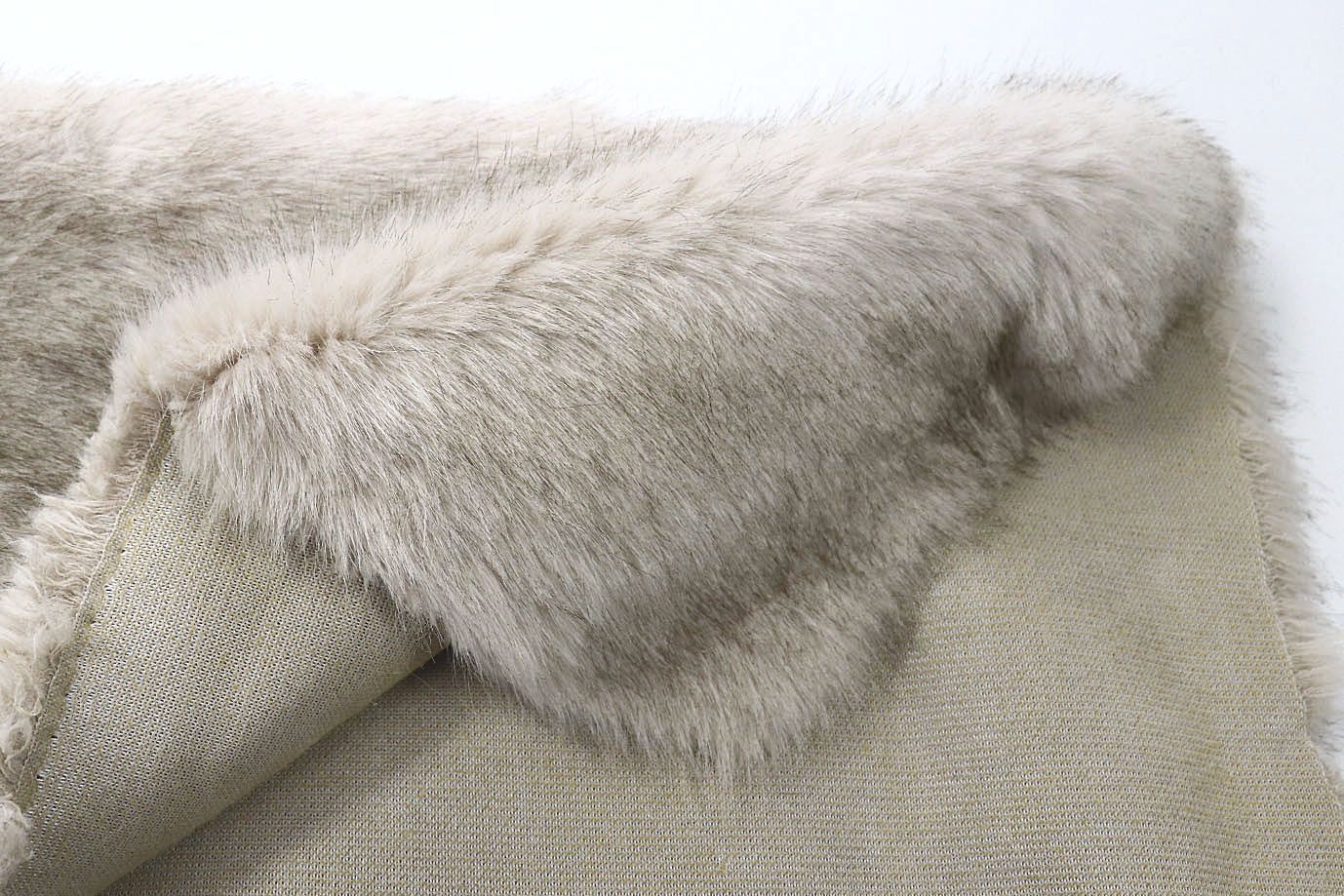 Искусственный мех "Песец"/бежевый 1703065