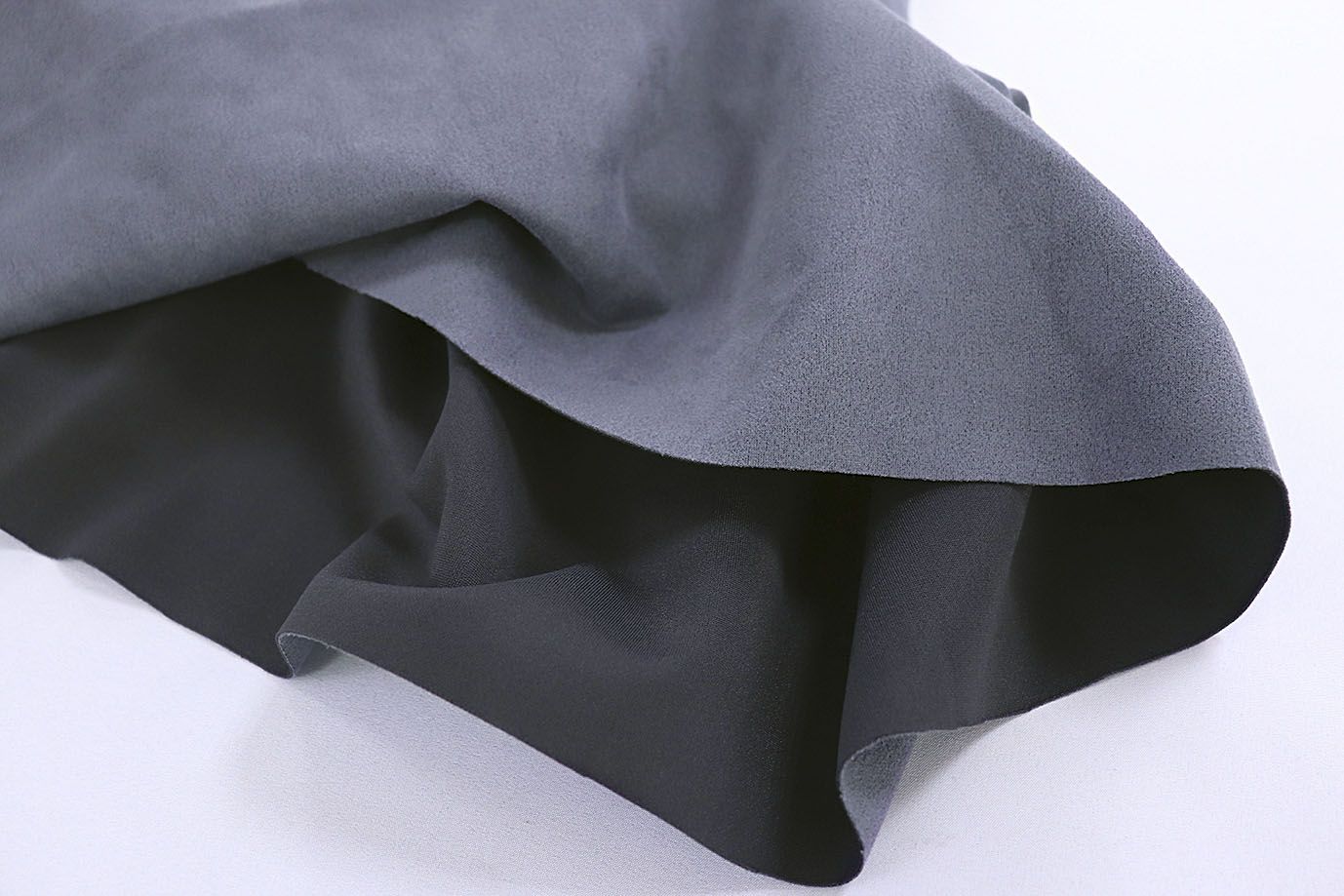 Замша на дайвинге/серо-голубой 1408-PY/C#7