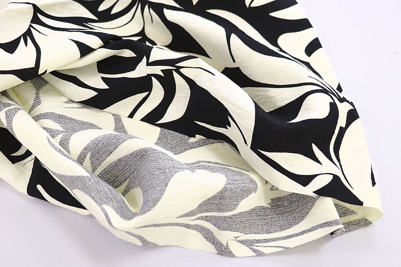 Лен БОХО принт/молочно-черный 3857-PY/D#9/C#3