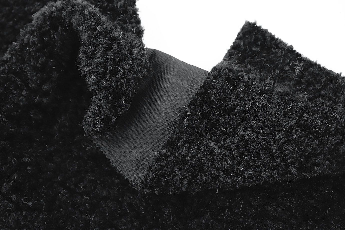 Искусственный мех "Барашек"/черный AP230226010/D#1003-2212-6L/C#21