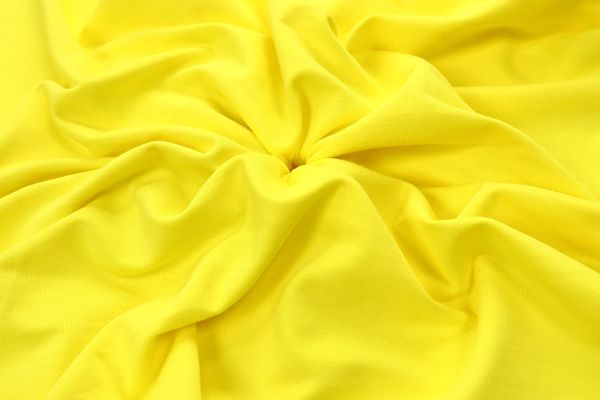 Трикотаж футер 2х нитка/ярко-желтый 0246/C#ярко-желтый 13-0746TPX