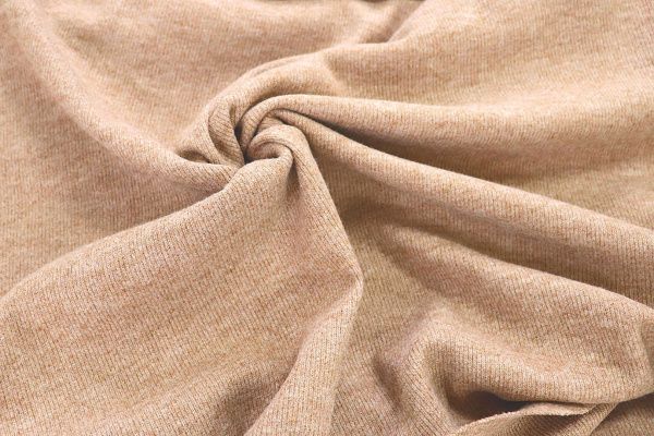 Трикотаж "Рибана" с начесом/бежевый 2884-PY/C#3