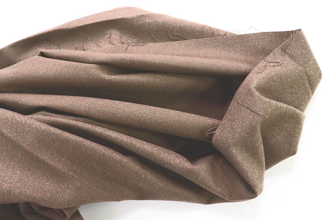 Костюмная ткань Италия/коричневый 3958-PY/C#1