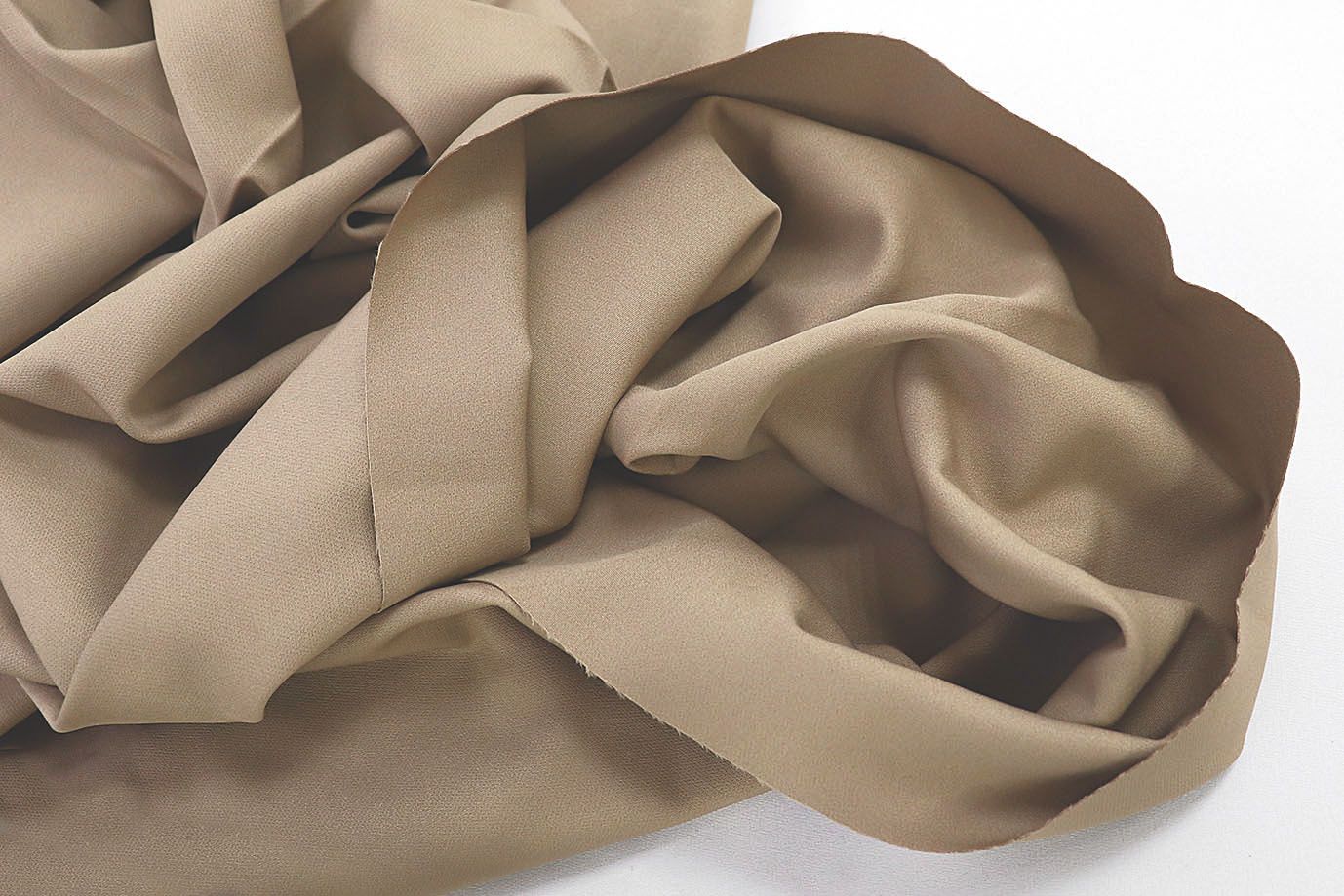 Костюмная ткань "Барби" стрейч/бежевый 4016-PY/C#4