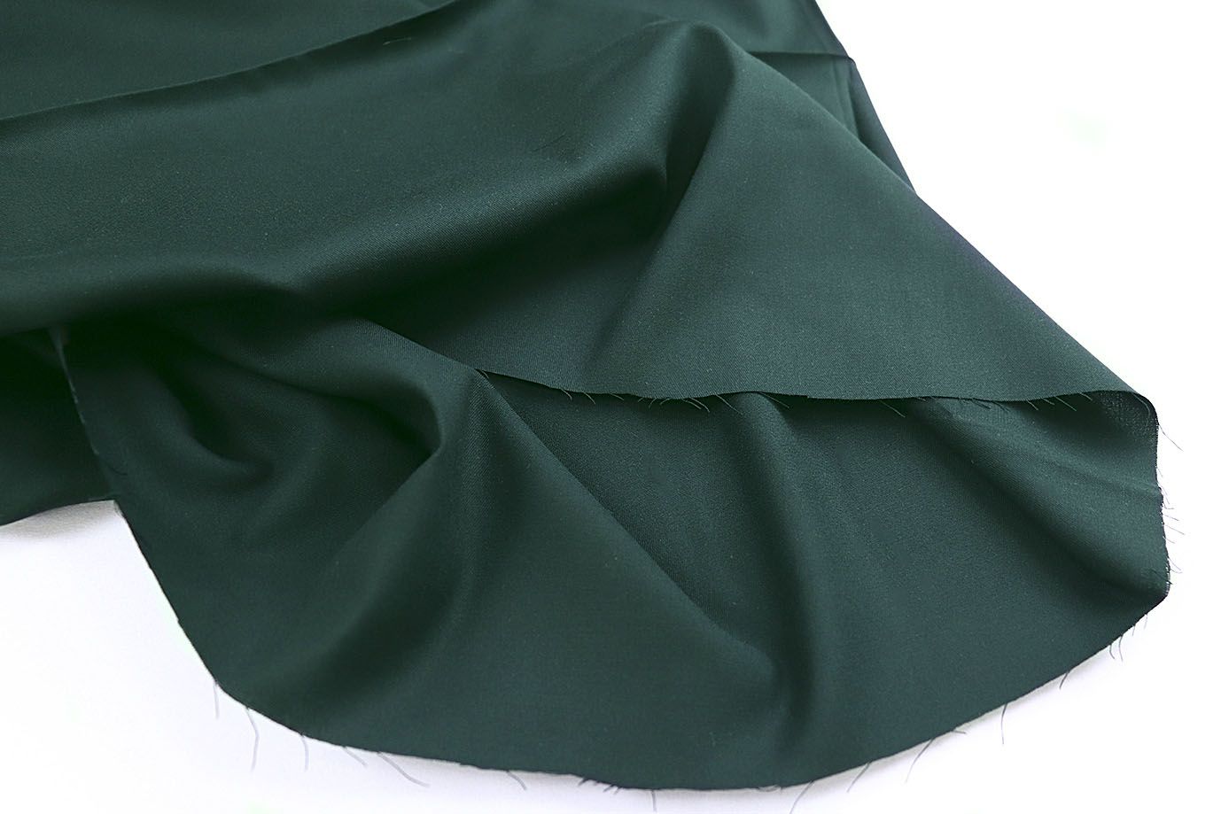 Штапель твил стрейч/зеленый 4220-PY/C#Green