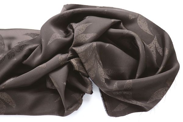 Сатин "Пандора" жаккард/темно-коричневый 4084-PY/D#2/C#4