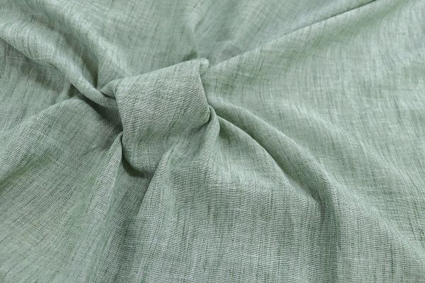 Лен меланж/мятный 3886-PY/C#13