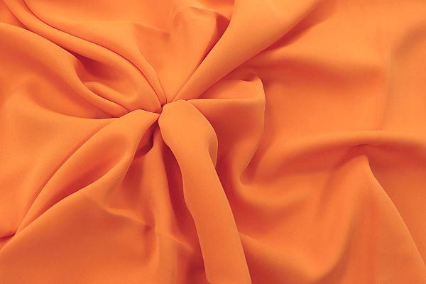 Блузочная ткань "Чикаго"/морковный 3397-PY/C#14