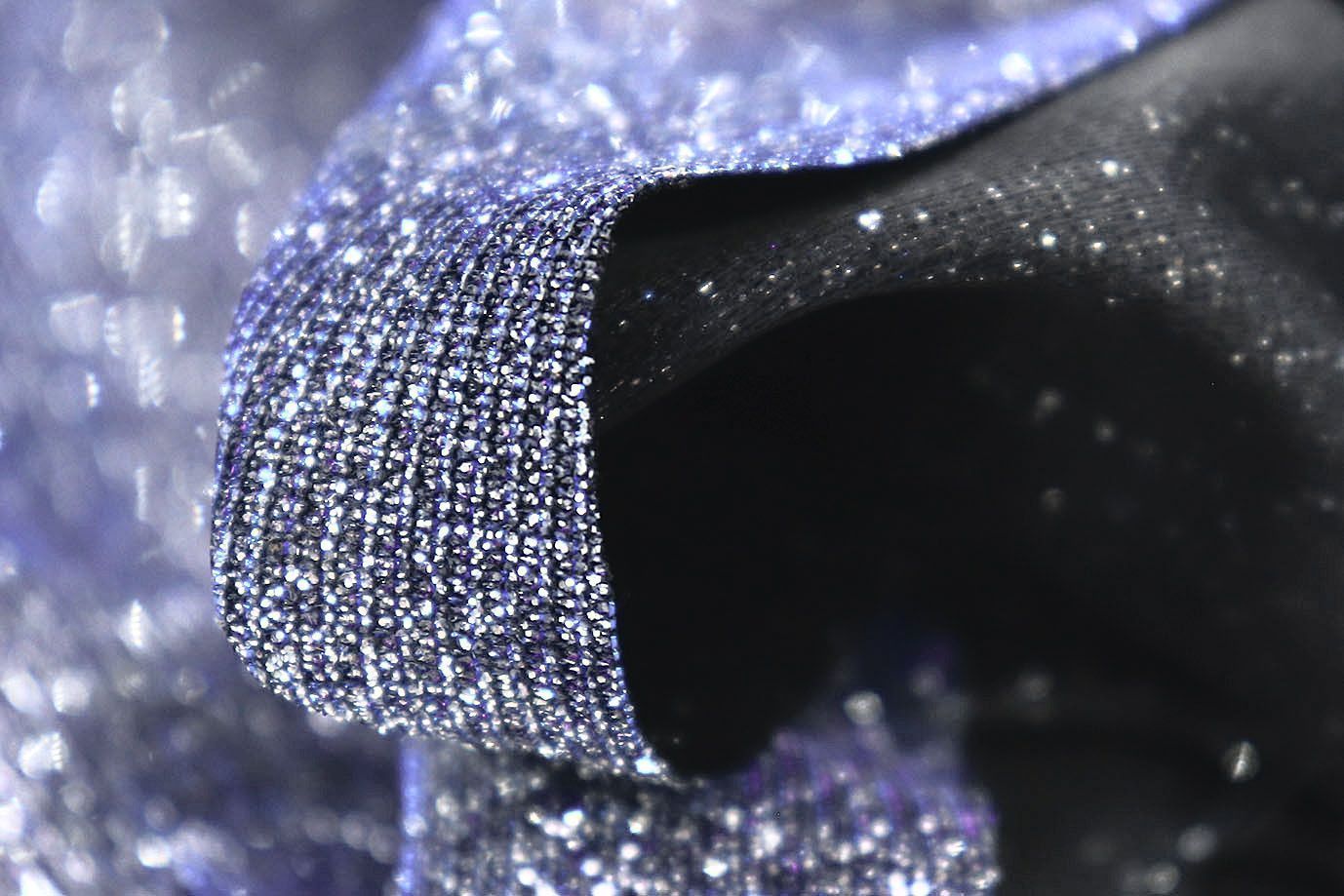 Трикотаж с люрексом на интерлоке/фиолетовый 1327-PY/C#15