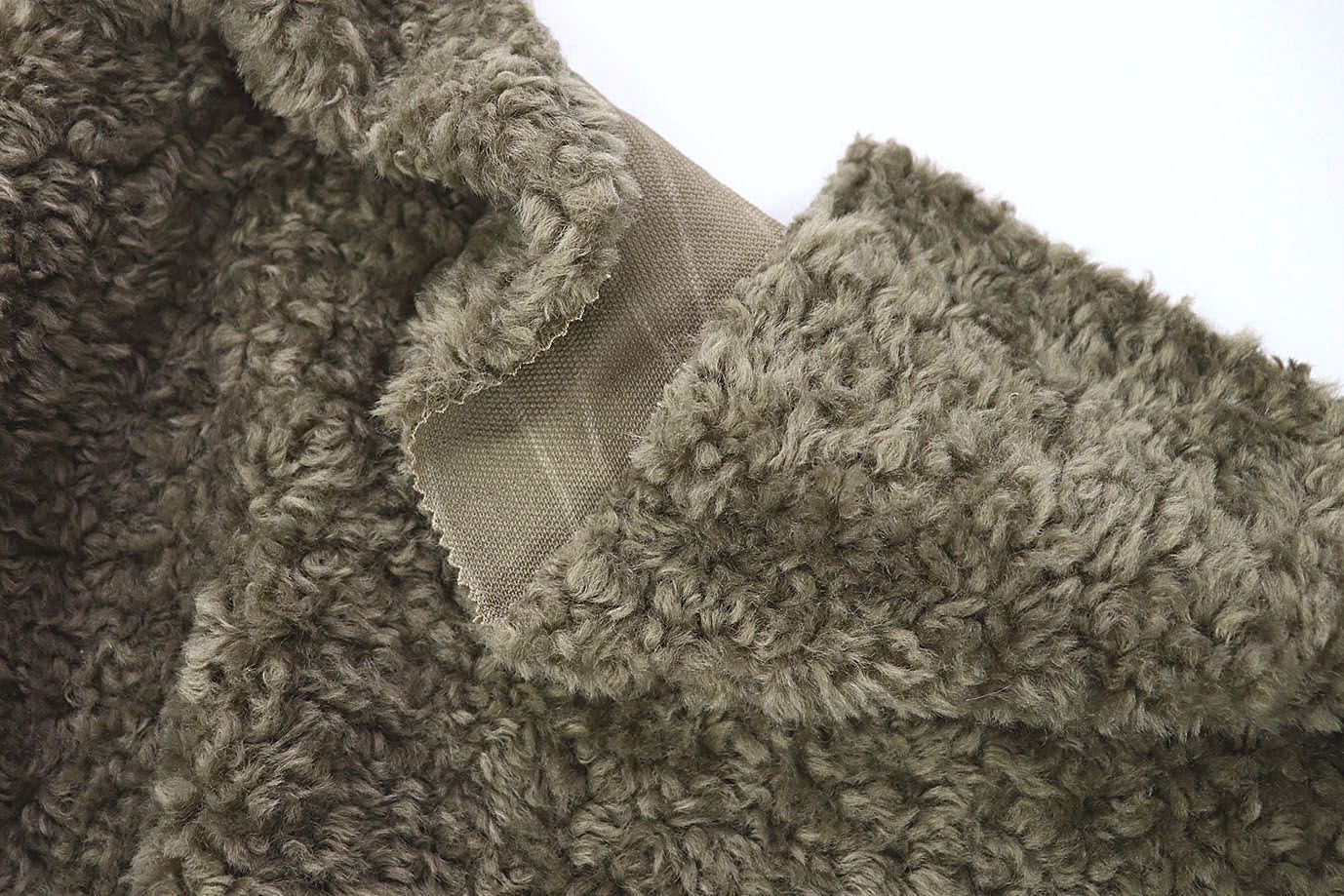 Искусственный мех "Барашек"/грязно-коричневый AP230226010/D#1003-2212-6L/C#18