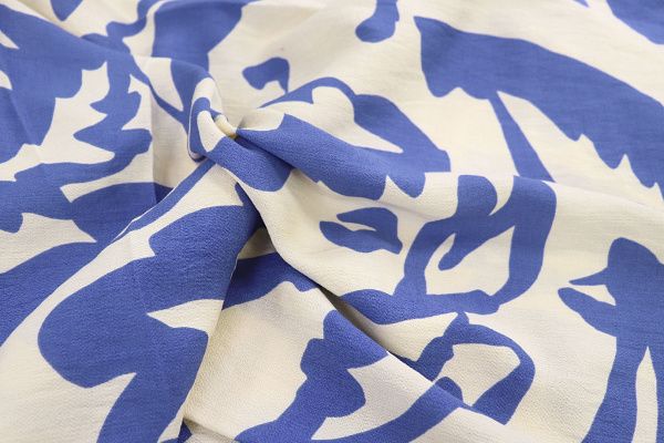 Лен БОХО принт/бело-фиолетовый 3815-PY/D#5/C#4