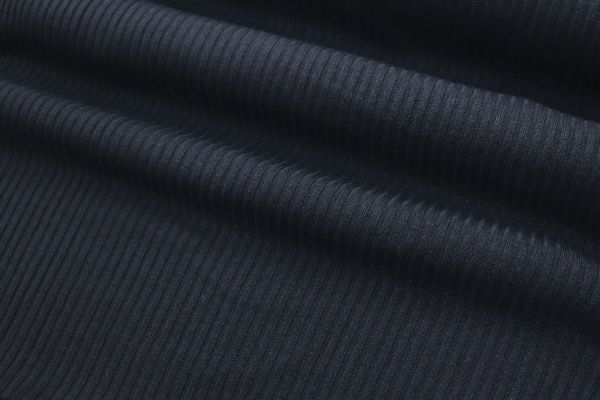 Трикотаж "Рибана"/темно-синий 3314-PY/D#1/C#1