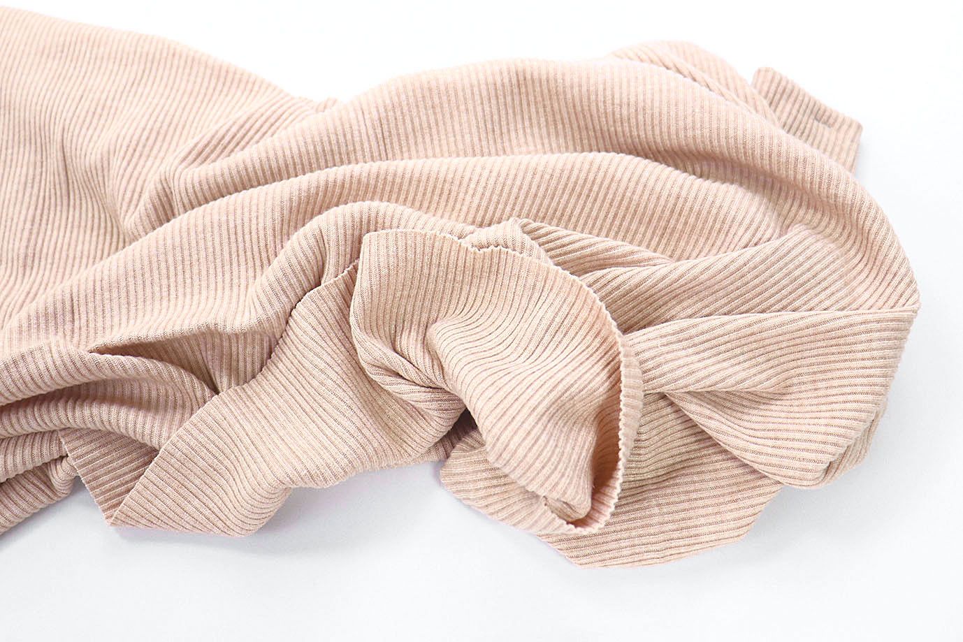 Трикотаж "Лапша"/персиковый 3507-PY/C#1