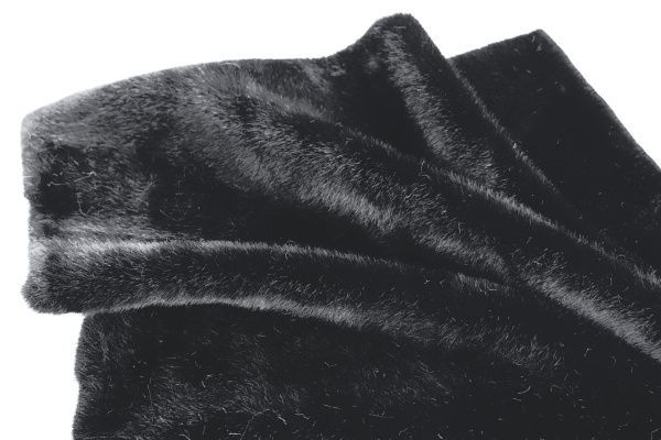 Искусственный мех "Норка"/черный AP5102020/D#305-5AG1546/C#5AG2403B