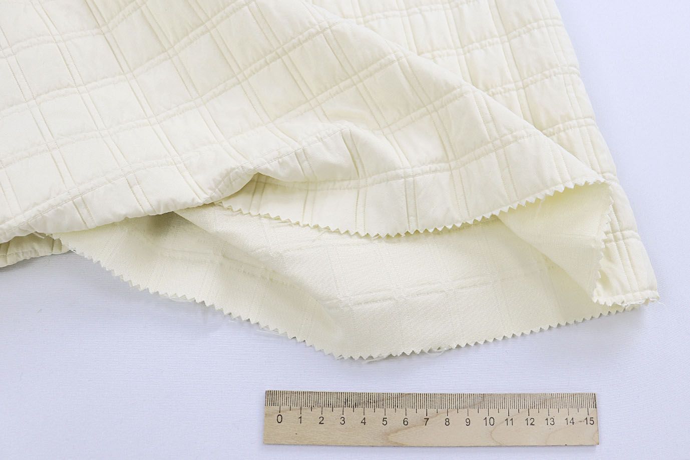 Костюмная ткань "Соренто"/сливочный 4256-PY/D#1/C#1