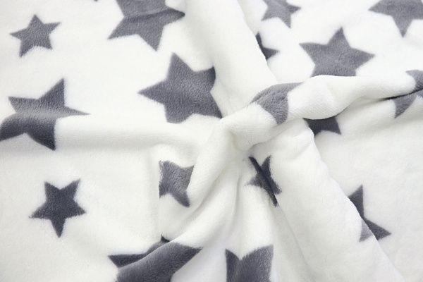 Велсофт принт/звезды серые на белом AP221208110/D#222-FLA280YH/C#Y18011012-5