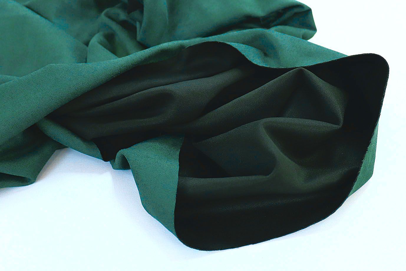 Замша/темно-зеленый 7494/C#29