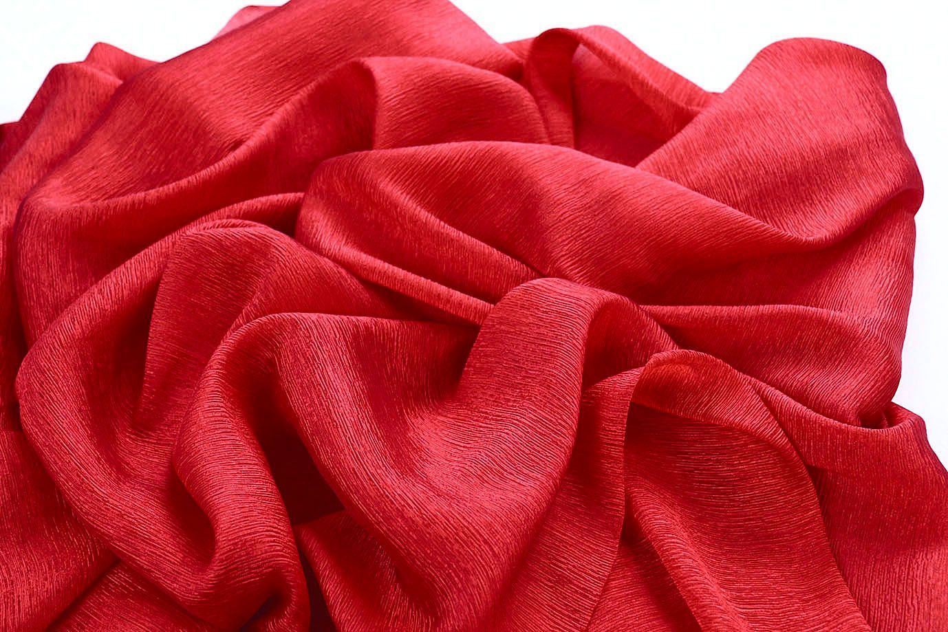 Вуаль креш/красный 12358/C#10