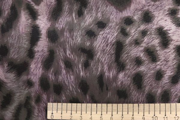 Сатин "Шакира" стрейч двусторонний принт/черно-розовый 3887-PY/D#3/C#1